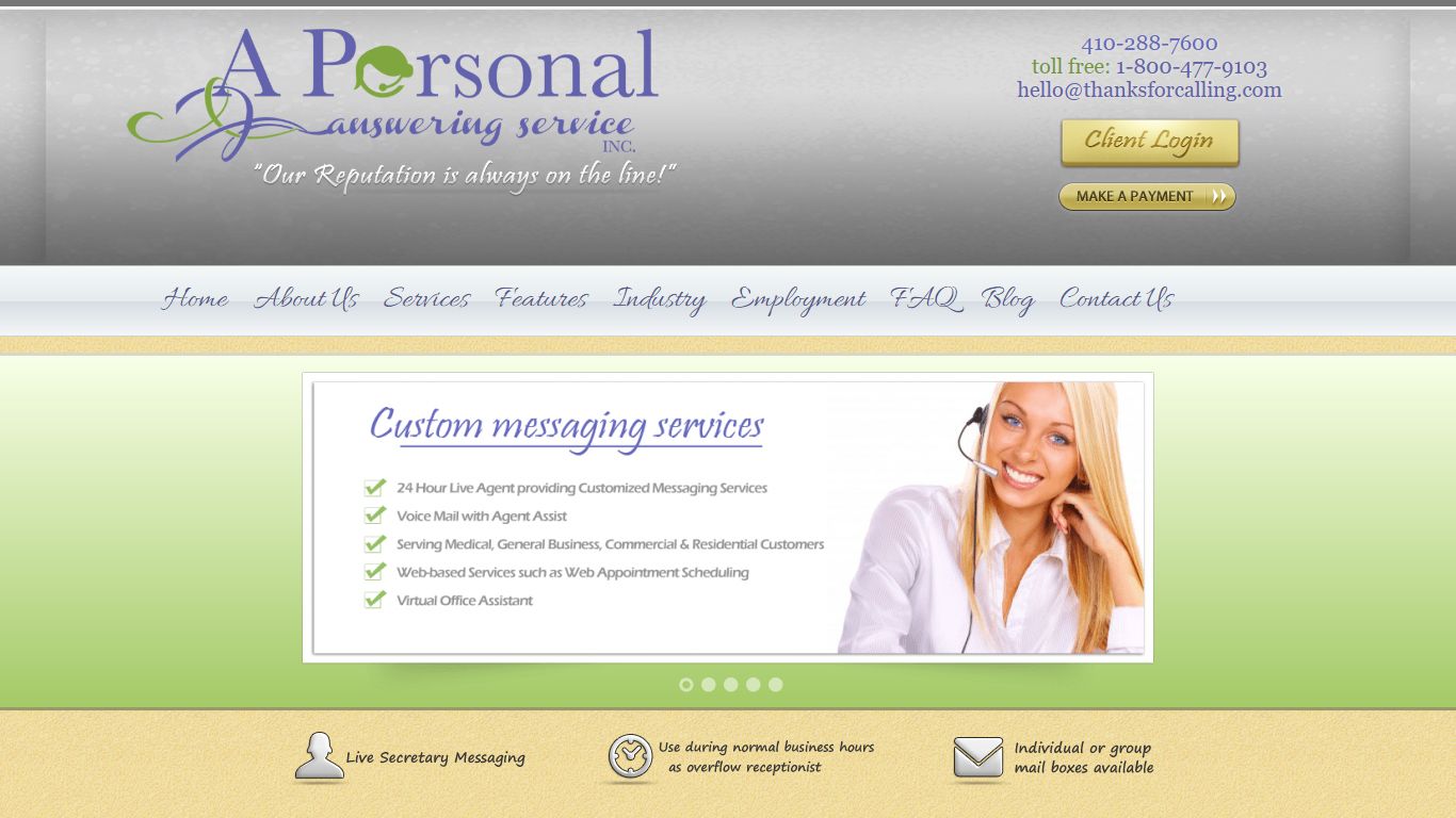 Employee Screening Services - A Personal Answering Service